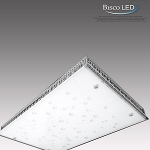 LED면조명 75W 빗방울 거실3등 (다이아옆면) LG 이노텍 칩 사용