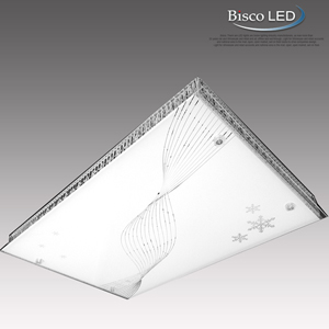 LED면조명 75W 눈꽃 거실3등 (다이아옆면) LG 이노텍 칩 사용