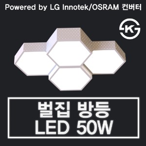 LED 50W 벌집 방등 (LG 이노텍 칩 / OSRAM 안정기 사용)